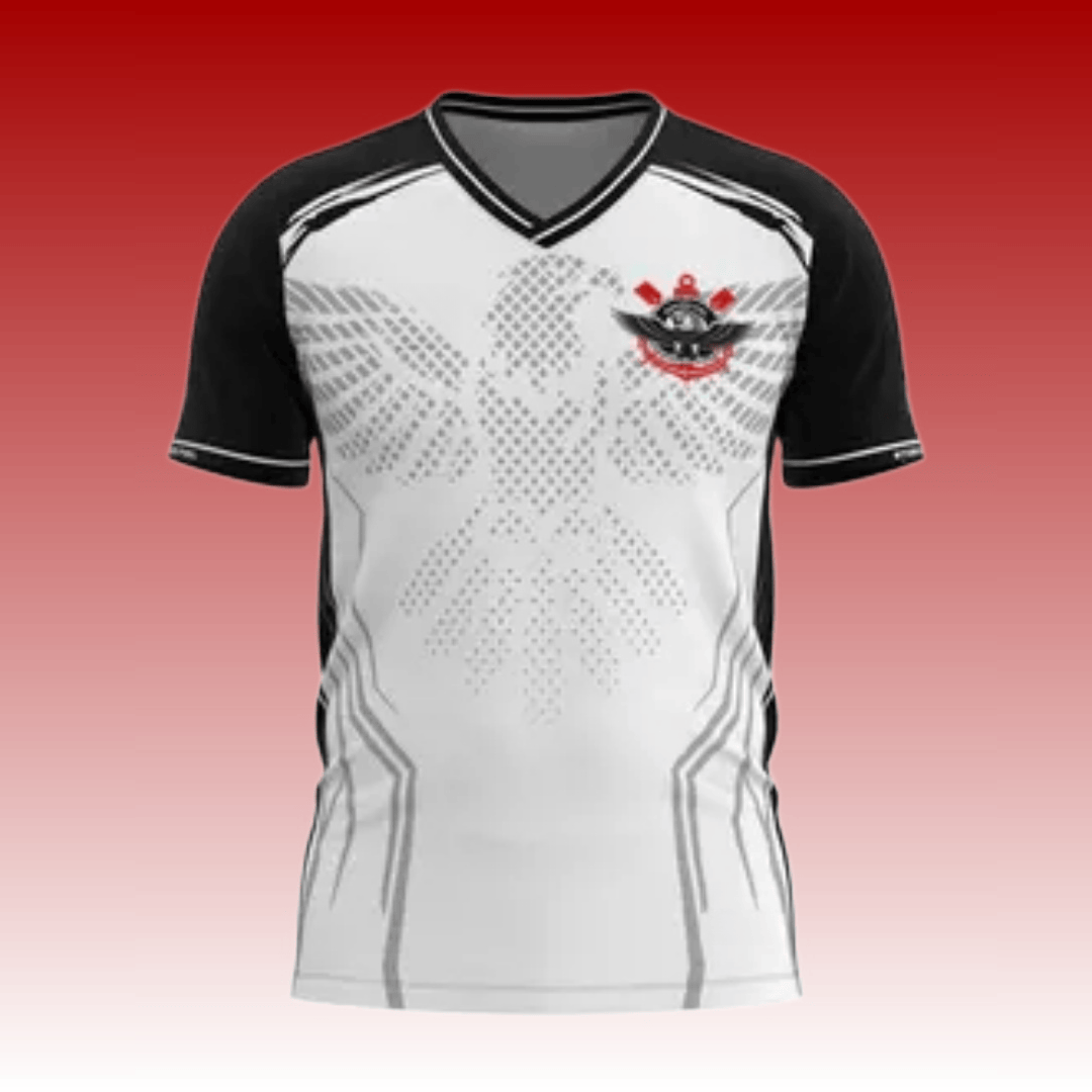 Esports Gaming Sleeve - Maglia E-Sports con Motivo Aquila per