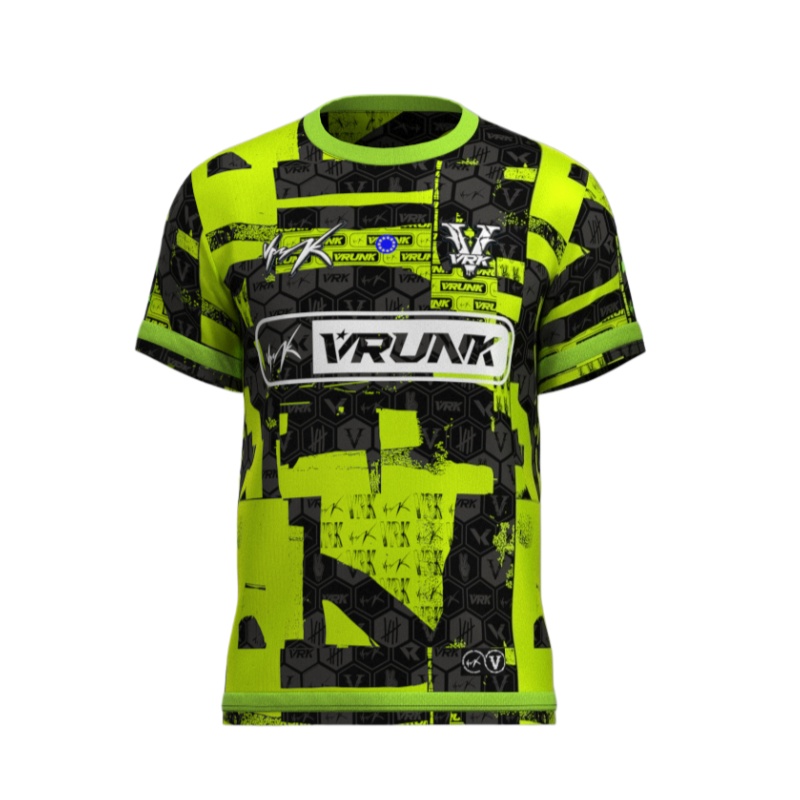 Esports Gaming Sleeve - Nuova Maglietta Esports 2026 Verde Neon
