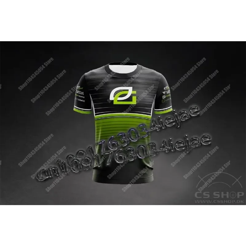 Custom Esports Gaming Jersey - Maglia da Gaming OpTic Texas Nera