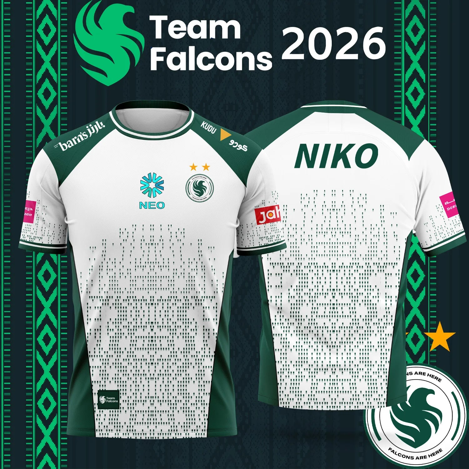 Esports Gaming Sleeve - Maglia da Gaming NIKO Esports Team