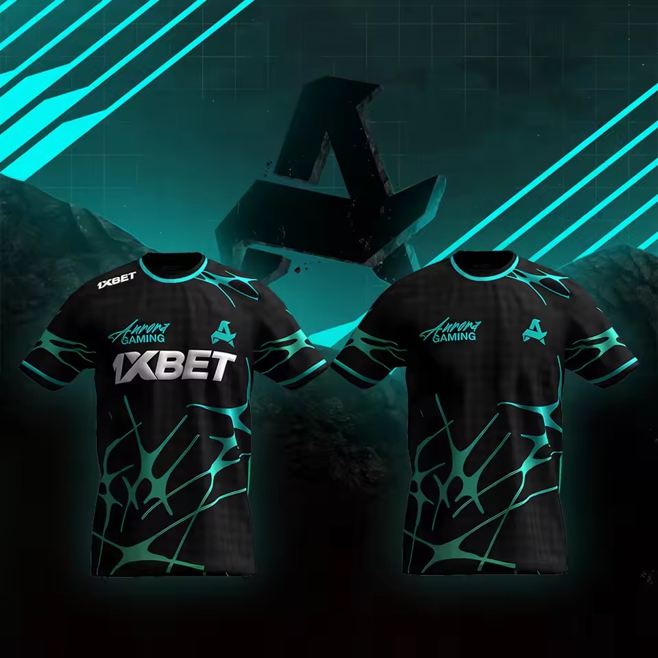 Custom Esports Gaming Jersey - Aurora Gaming E-sports Club Nuove Divise