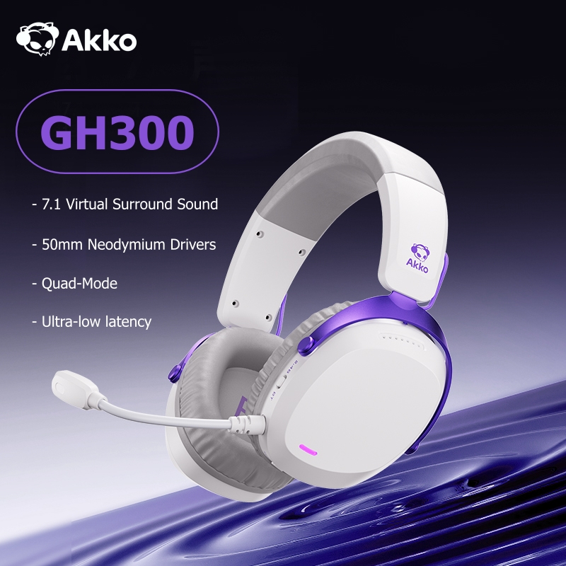 Esports Gaming Bar - Akko GH300 Cuffie 7.1 Suono surround