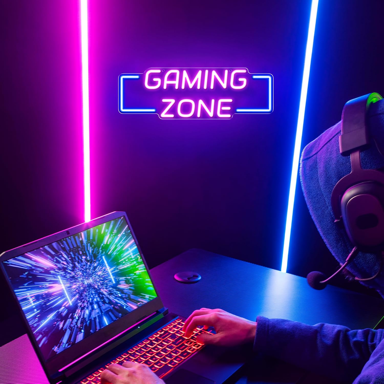 Insegna al Neon Gaming Zone, L - Esports Gaming Bar recensione e prezzo