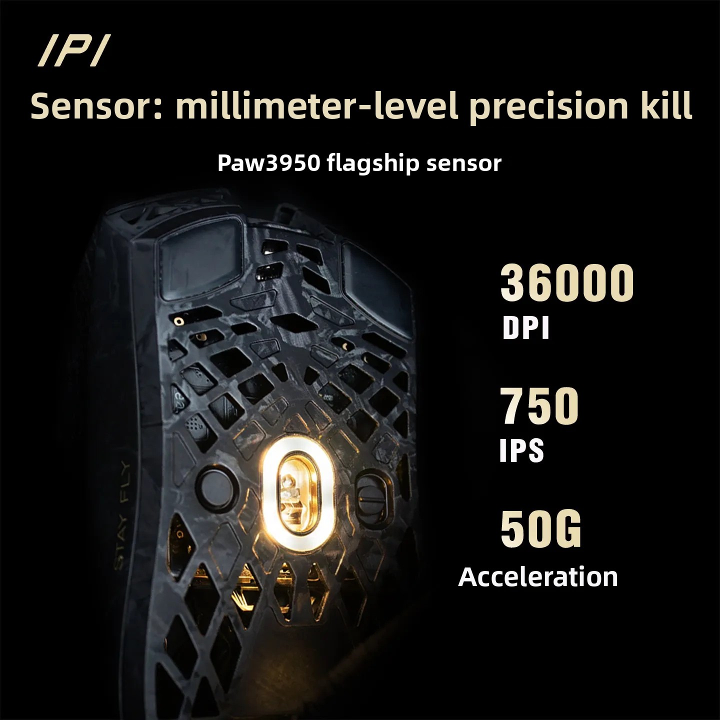 Mouse da Gaming IPI STAY FLY D - Esports Wireless Gaming Mouse recensione e prezzo