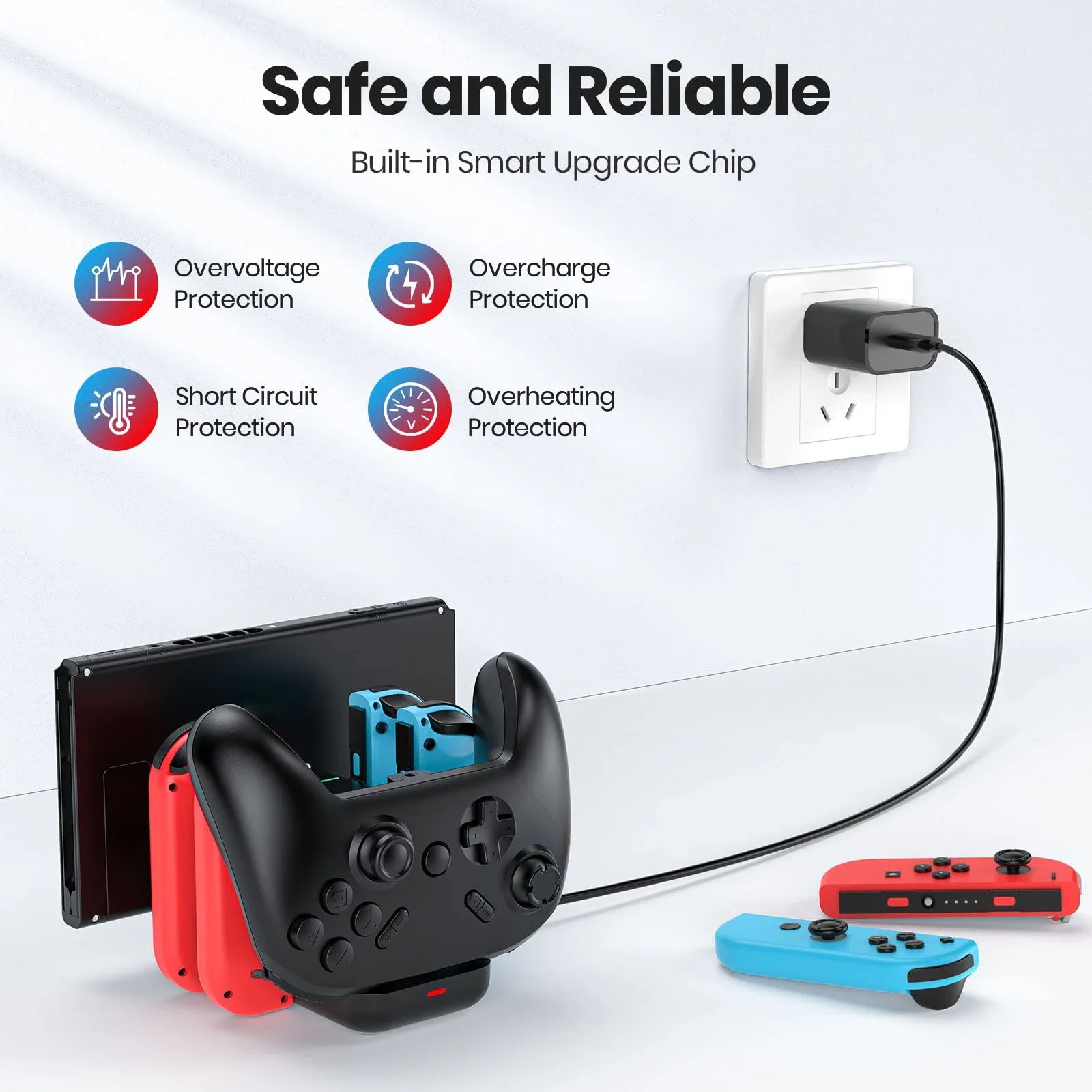 Stazione di ricarica Switch 6  - Controller Charging Stand recensione e prezzo