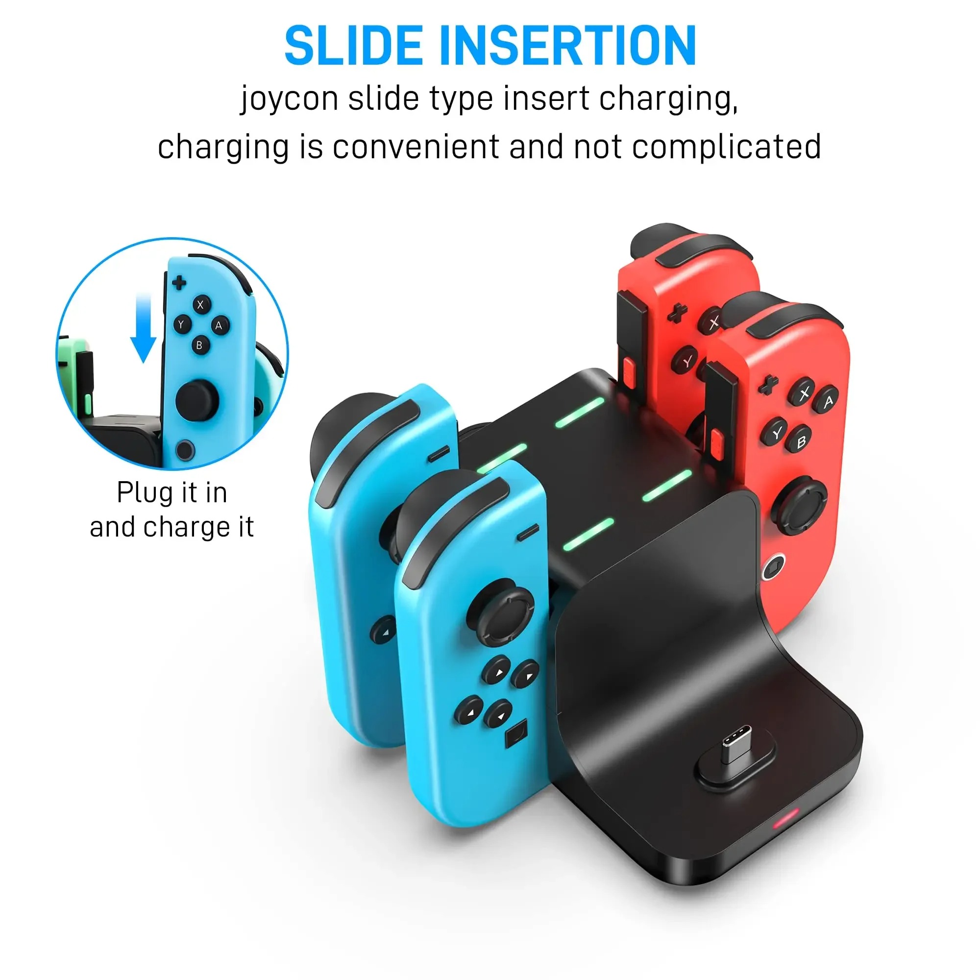 Stazione di ricarica Switch 6  - Controller Charging Stand recensione e prezzo