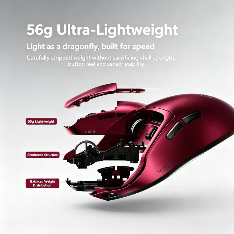 Mouse da Gaming Wireless VGN D - Esports Wireless Gaming Mouse recensione e prezzo