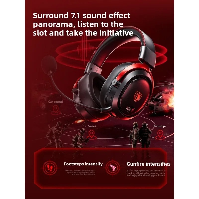 Cuffie Wireless SADES Hunting  - Esports Gaming Bar recensione e prezzo