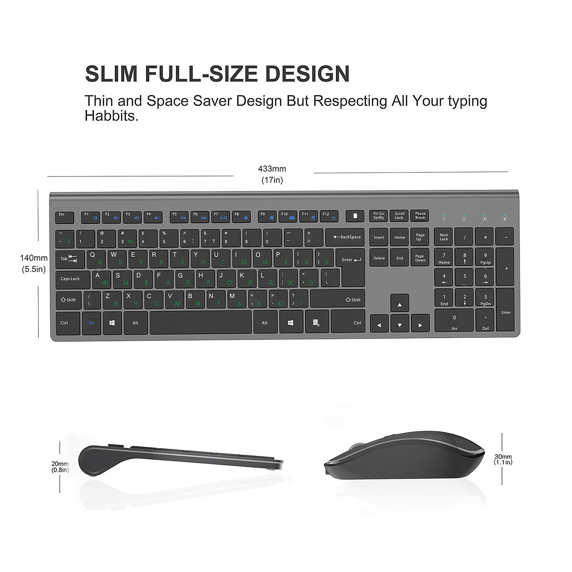 Set tastiera e Mouse Wireless  - Esports Wireless Gaming Mouse recensione e prezzo