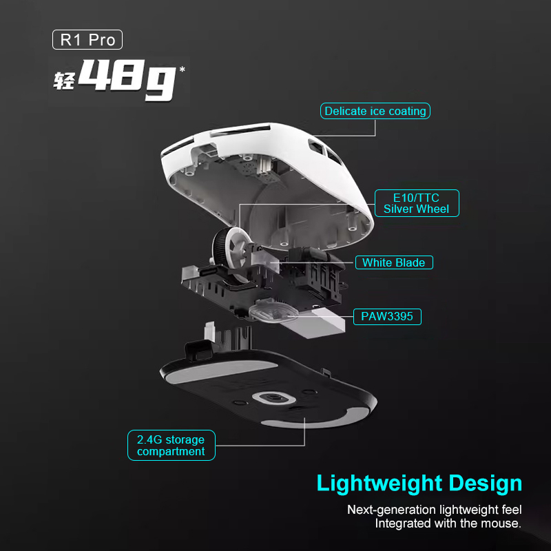 Mouse da Gaming Wireless ATK V - Esports Wireless Gaming Mouse recensione e prezzo
