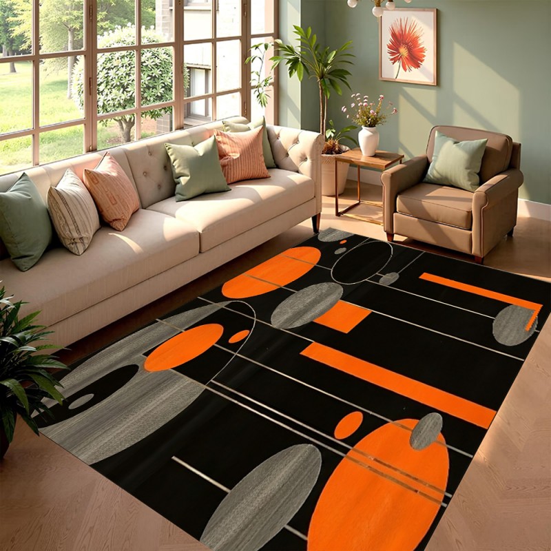 Tappeto Geometrico Nero e Aran - Esports Gaming Hotel recensione e prezzo
