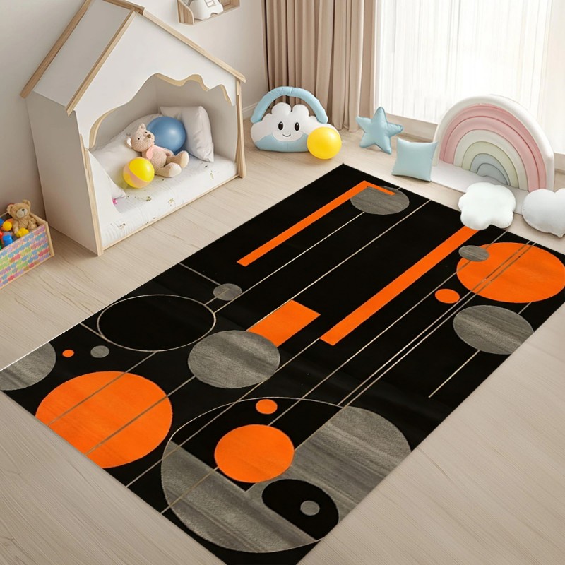 Tappeto Geometrico Nero e Aran - Esports Gaming Hotel recensione e prezzo