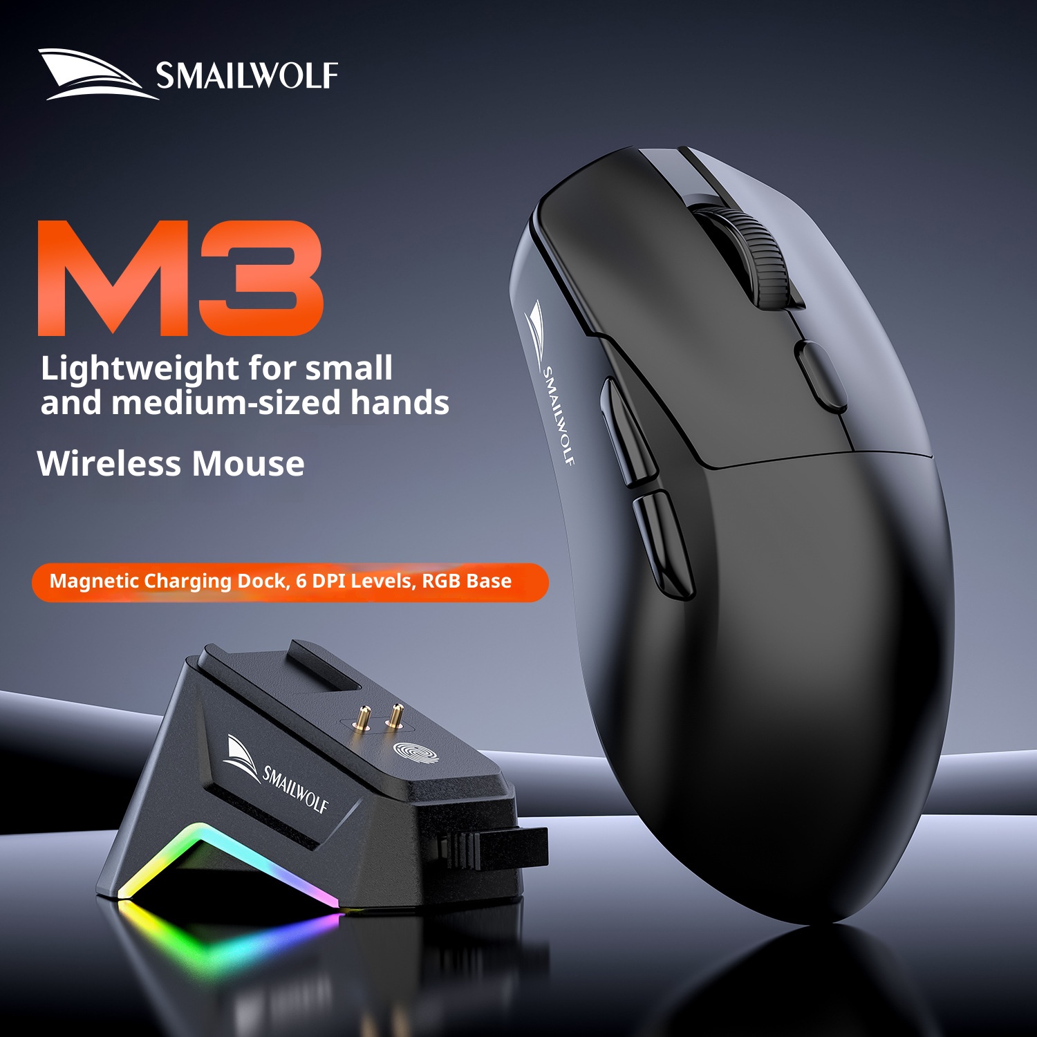 SMAILWOLF M3 PRO Mouse Wireles - Esports Wireless Gaming Mouse recensione e prezzo