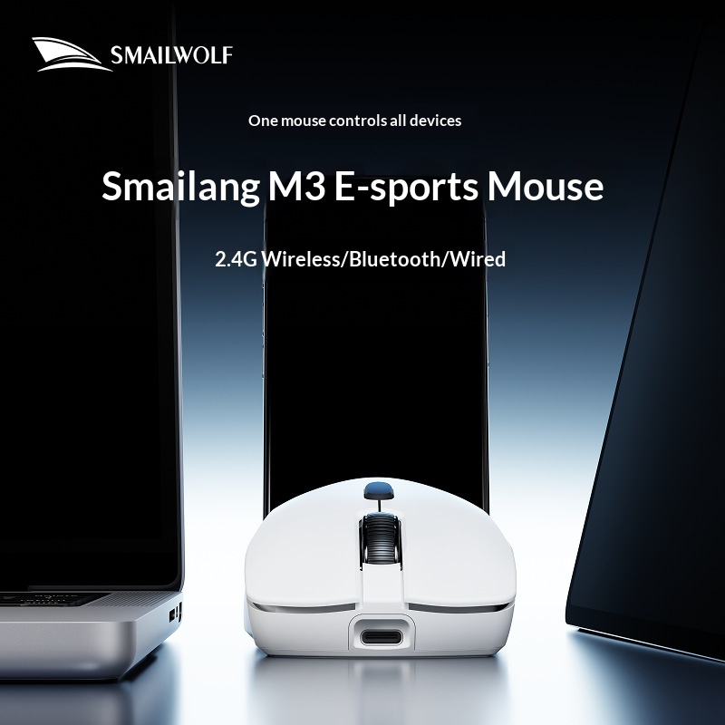 SMAILWOLF M3 PRO Mouse Wireles - Esports Wireless Gaming Mouse recensione e prezzo