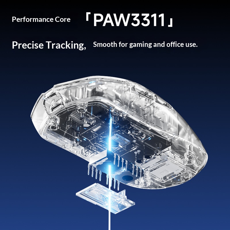 SMAILWOLF M3 PRO Mouse Wireles - Esports Wireless Gaming Mouse recensione e prezzo